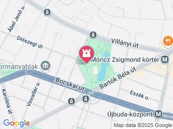 Törőcsik Mari emlékhely Budapest a térképen