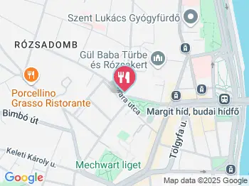 Törökméz Budapest a térképen