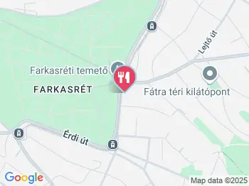 Törzshely Terasz & Étterem Budapest a térképen