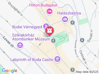 Tóth Árpád sétány Budapest a térképen