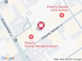 Tóth Ilona emléktábla Budapest a térképen