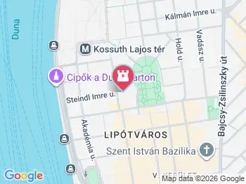 Tőzsdepalota Budapest a térképen