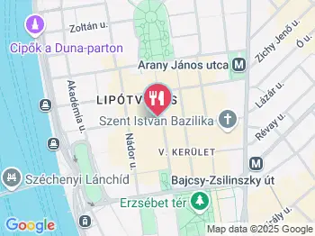 Trabant '60 Retro Lounge & Bar Budapest a térképen