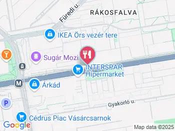 Trabant Presszó Budapest a térképen