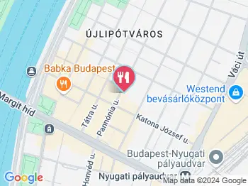 Tradi Budapest a térképen