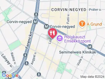 Trafik Budapest a térképen