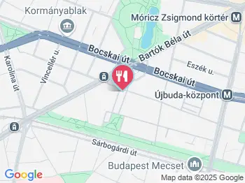 Tranzit Art Café & Bistro Budapest a térképen