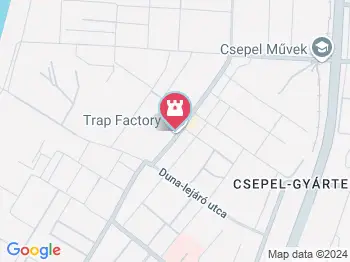 Trap factory Budapest a térképen