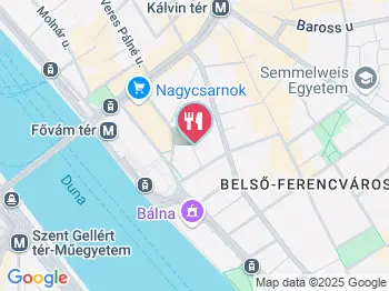 Trapéz Kocsma Budapest a térképen