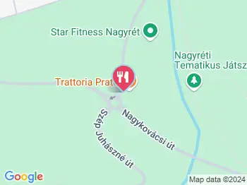 Trattoria Prato Budapest a térképen