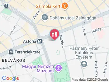 Treffort Kert Budapest a térképen