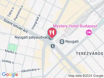 Trio & Fornetti - Nyugati tér aluljáró Budapest a térképen