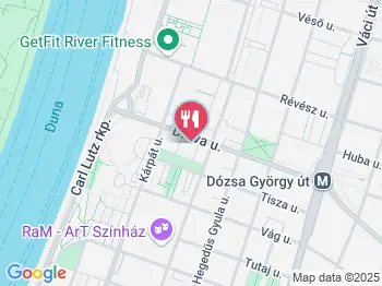 Trombitás Cukrászda Budapest a térképen