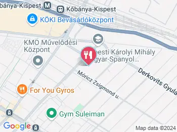 Trombitás Fagyizó Budapest a térképen