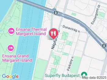 Tromos Étterem - ELMŰ Pálya Budapest a térképen