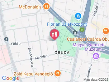 Tu-Ri Cukrászda Budapest a térképen