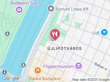 TüTü - Lébár & Kávézó Budapest a térképen