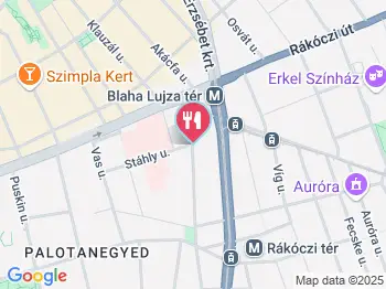 Typo Bar Budapest a térképen