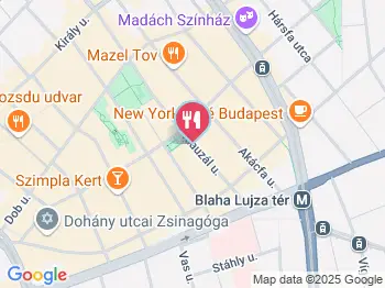 UdvarRom21 Budapest a térképen