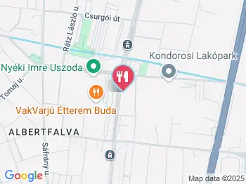 Újbuda Terasz Budapest a térképen