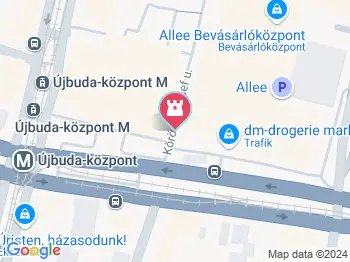 Újbudai Adventi vásár Budapest a térképen