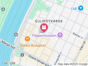 Újlipótvárosi Klub-Galéria Budapest a térképen