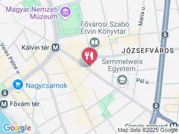 Bécsiszelet Vendéglő - Üllői út Budapest a térképen