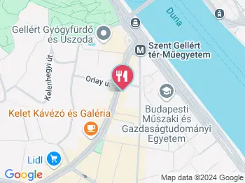 Ultramarinos Martinez Budapest a térképen