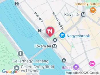 Up & Down Budapest a térképen