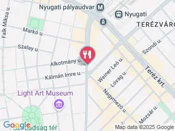 Update1 Bajcsy Shop & Bistro Budapest a térképen