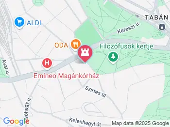 Uránia Csillagvizsgáló Budapest a térképen