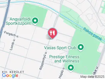 Urbán Cake House Budapest a térképen