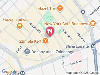 Úri Muri Kávéház & Mulató Budapest a térképen