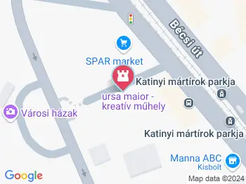 Ursa Maior Kreatív Műhely Budapest a térképen