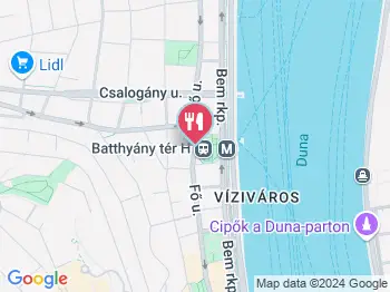 Utasellátó Falatozó Budapest a térképen