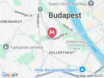 Vadász Apartman Budapest a térképen