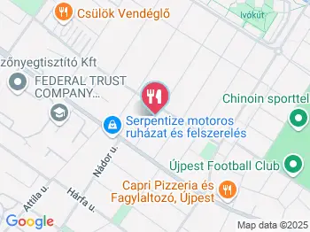 Vadgesztenye Cukrászda Budapest a térképen