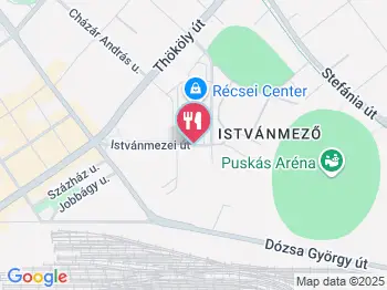 Vadon Cafe - Récsei Center Budapest a térképen