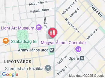 Vágódeszka Budapest a térképen