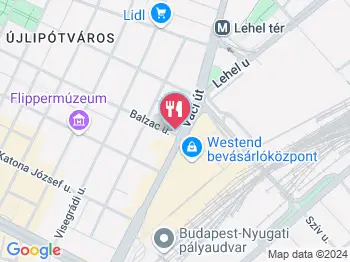 Vágóhíd Hús-Hentesáru Pecsenyéző Budapest a térképen