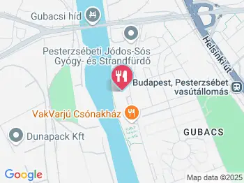 Vakvarjú Csónakház Budapest a térképen