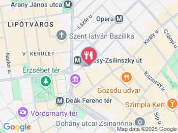 Vakvarjú Étterem - Pest Budapest a térképen