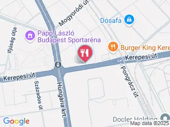 Vanek Úr Polgári Étkezde Budapest a térképen