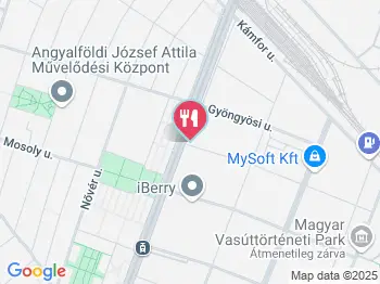 Vanilin Cukrászda - Kucsma utca Budapest a térképen