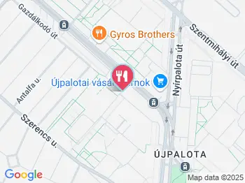 Vanilin Cukrászda - Páskomliget utca Budapest a térképen