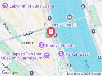 Várkert Bazár Budapest a térképen