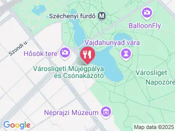 Városliget Café & Restaurant Budapest a térképen