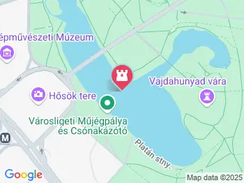 Városligeti-tó Budapest a térképen