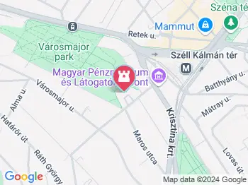 Városmajori Jézus Szíve-templom Budapest a térképen