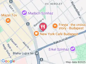 Vaslap Budapest a térképen